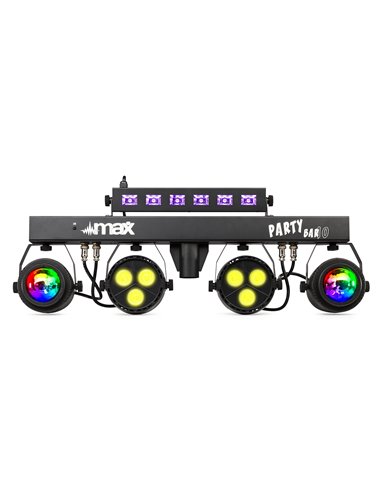PARTYBAR10 KIT 2X JELLY MOON, 2XPAR Y UV/STROBO