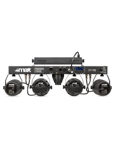 PARTYBAR10 KIT 2X JELLY MOON, 2XPAR Y UV/STROBO