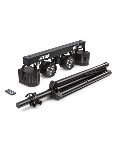 PARTYBAR12 KIT 2X FOCO PAR Y 2 X DERBY