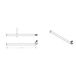 AC500 ACOPLADOR DE BRAZO EN ÁNGULO