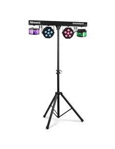 SB02 SHOWBAR CON BATERÍA 2X DERBY Y 2X PAR 2