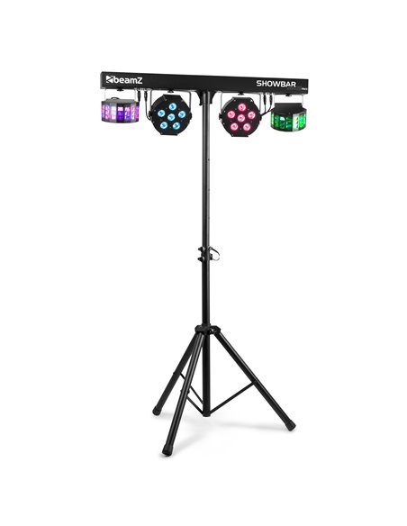 SB02 SHOWBAR CON BATERÍA 2X DERBY Y 2X PAR