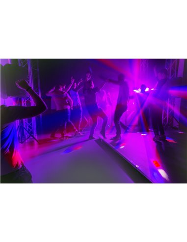 SB02 SHOWBAR CON BATERÍA 2X DERBY Y 2X PAR