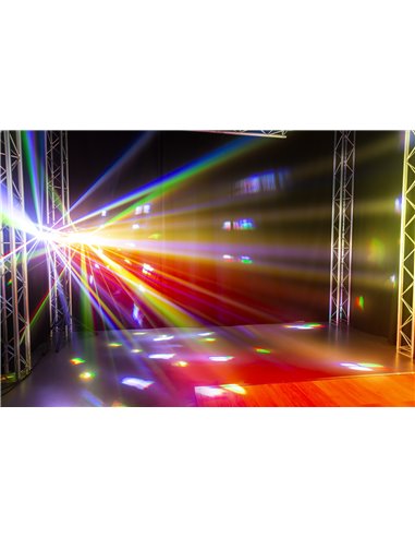 SB02 SHOWBAR CON BATERÍA 2X DERBY Y 2X PAR