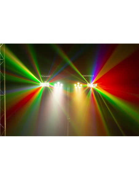 SB02 SHOWBAR CON BATERÍA 2X DERBY Y 2X PAR