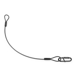 SAF35 CABLE DE SEGURIDAD 35CM X 3MM 30KG NEGRA