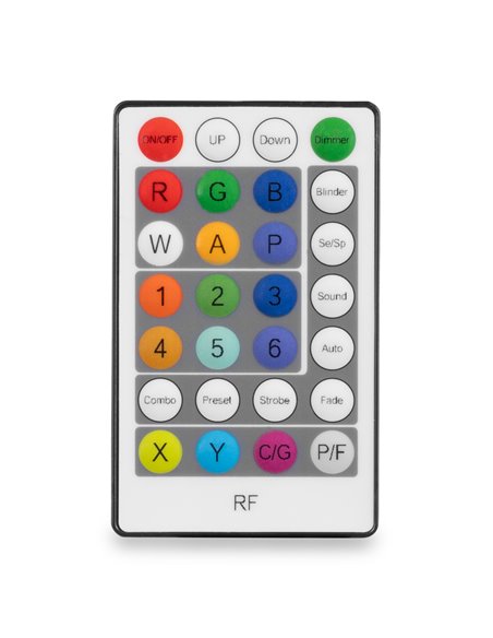 SHOWBAR GO VIBE CON 4 CABEZAS MÓVILES Y BARRA LED