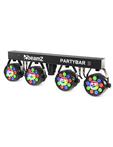 PARTYBAR3 4X PAR CON MAGIC BALL