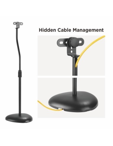 HTS12 SOPORTE DE SUELO PARA ALTAVOZ SATÉLITE, JUEGO DE 2