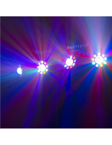PARTYBAR3 4X PAR CON MAGIC BALL