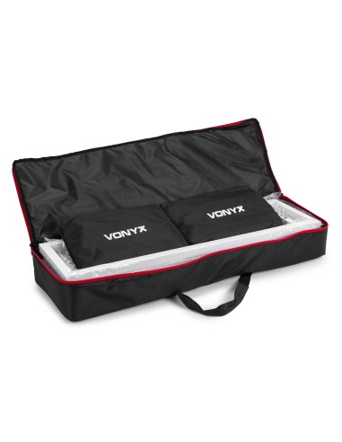 DJP165 SET DE PEDESTAL DJ CON BOLSA DE TRANSPORTE