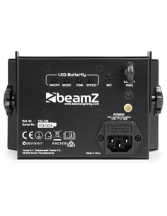 LED BUTTERFLY CON STROBO 2