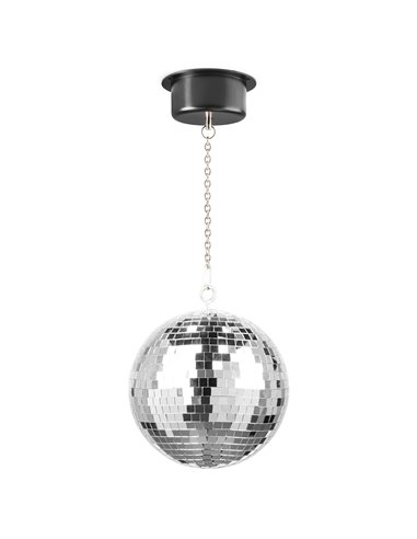 MB20M BOLA DE DISCO CON MOTOR, 20CM