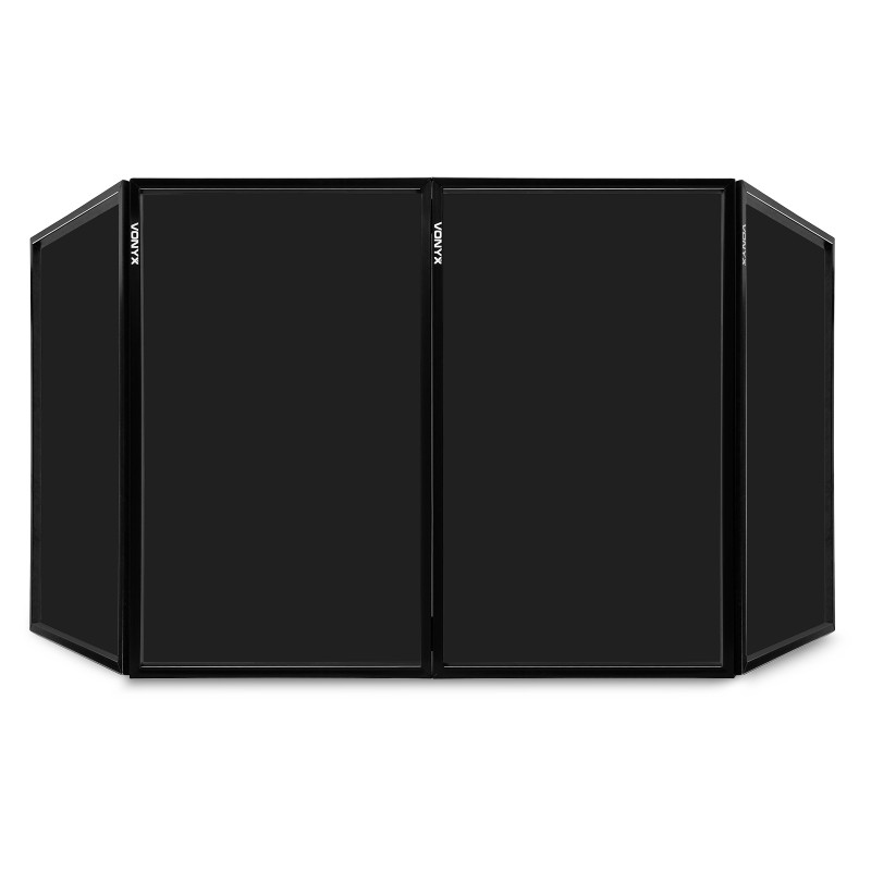 DB2B PANTALLA DJ PLEGABLE NEGRO 120 X 70 (4 PANELES)