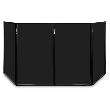 DB2B PANTALLA DJ PLEGABLE NEGRO 120 X 70 (4 PANELES)
