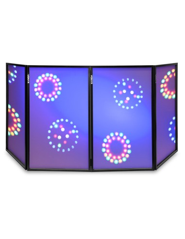DB2 PANTALLA DJ PLEGABLE 120 X 70 BLANCO (4 PANELES)