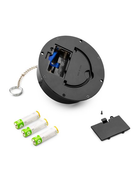 MB20ML BOLA DE DISCO CON MOTOR 18 LEDS, 20 CM