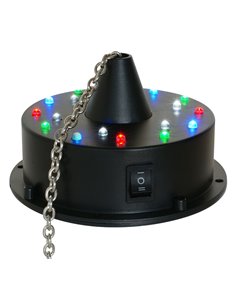 MBW18LED MOTOR PARA BOLAS DE ESPEJOS CON BATERIA CON 18 LEDS