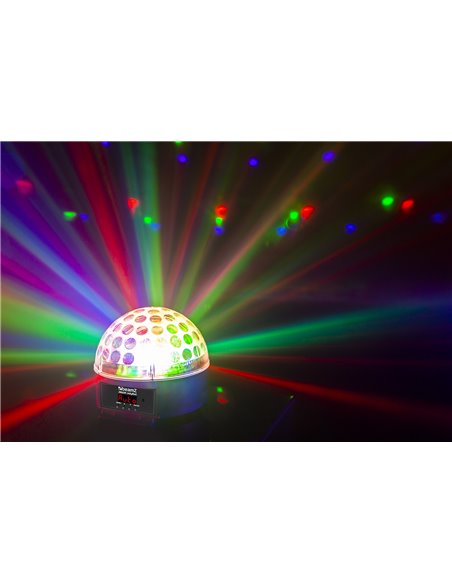 JB60R JELLY BALL DMX LED 6 COLORES