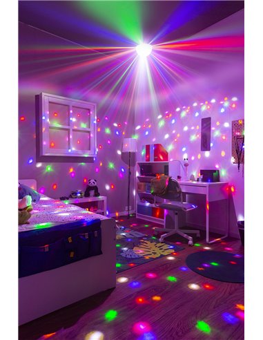 JB60R JELLY BALL DMX LED 6 COLORES