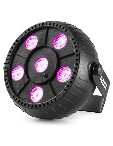 PLP10 FOCO PAR PARTY CON BATERÍA 6X 2W RGB