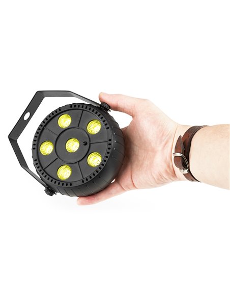 PLP10 FOCO PAR PARTY CON BATERÍA 6X 2W RGB