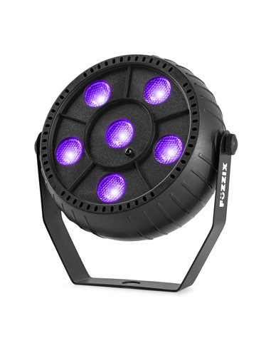 PLP14 FOCO PAR PARTY CON BATERÍA 6X 1W UV