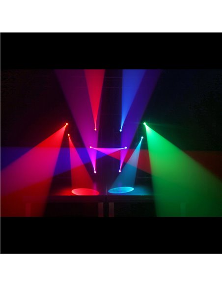 PS10W FOCO PIN LED 10W RGBW DMX