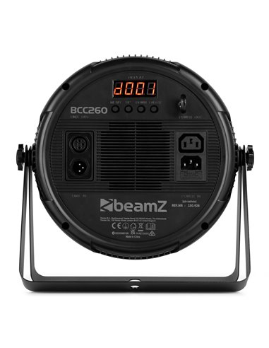 BCC260 PAR PLANO 27X 6W RGBAW-UV