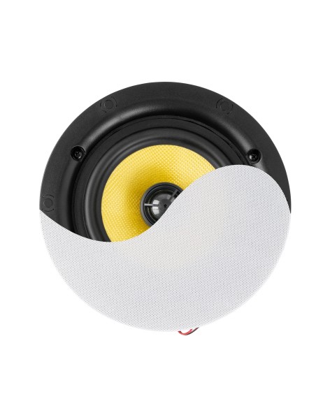KVCS6 HQ ALTAVOZ DE TECHO DE PERFIL BAJO 2 VÍAS 6.5" BLANCO
