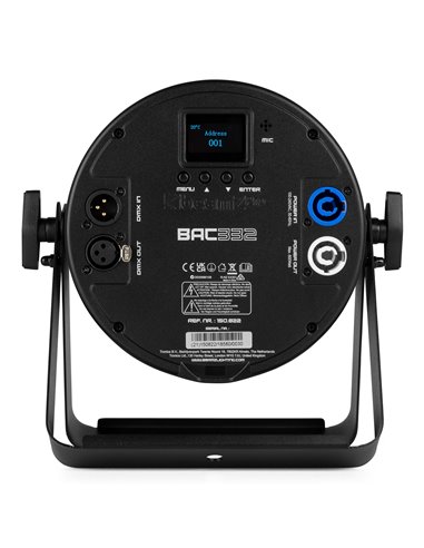 BAC334 LED PROPAR RGBWA-UV