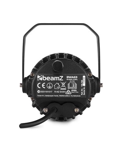 BWA63 FOCO PAR ALUMINIO IP65 RGB