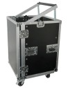 PD-F16U8 CAJA RACK 19' CON RUEDAS 16U