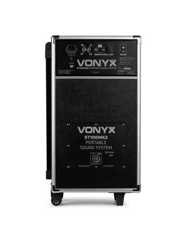 ST100 MK2 SISTEMA PORTATIL 8" BT/CD/MP3/UHF