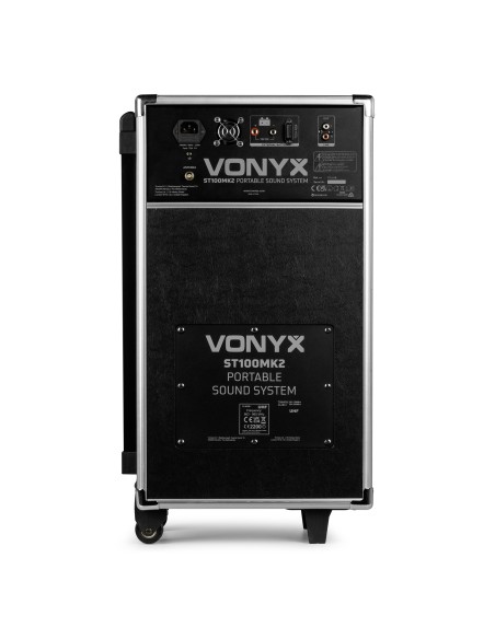 ST100 MK2 SISTEMA PORTATIL 8" BT/CD/MP3/UHF