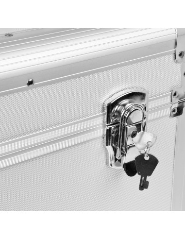 RC100 12" MALETA VINILOS PLATA