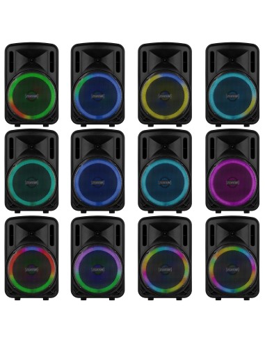 InicioSonidoSistemas PA portatiles Power Dynamics FT12LED MK2 BAFLE ACTIVO 12" 700W vista 5