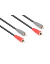 CX340-1 CABLE 2X RCA MACHO - 2X RCA MACHO 1.5M