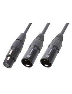 CX140 CABLE Y DIVISOR XLR HEMBRA-2 XLR MACHO