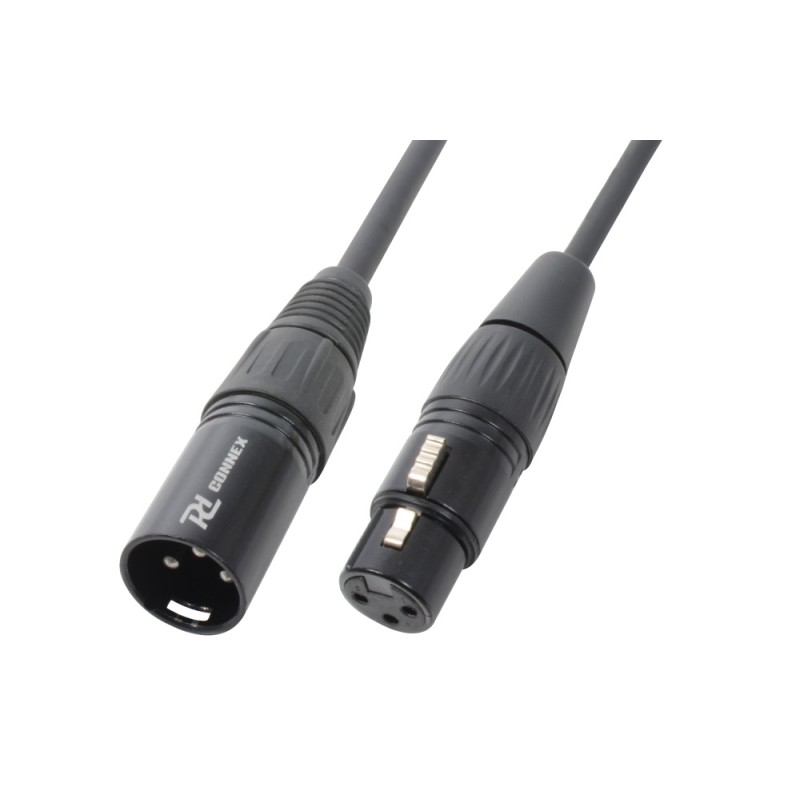 CX35-25 CABLE XLR MACHO/HEMBRA 25M NEGRO