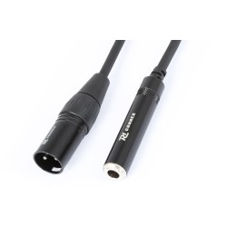 CX130 CABLE CONVERTIDOR XLR MACHO - 6,3M JACK HEMBRA
