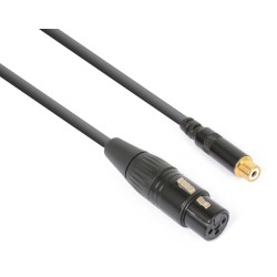 CX138 CABLE CONVERTIDOR XLR HEMBRA- RCA HEMBRA