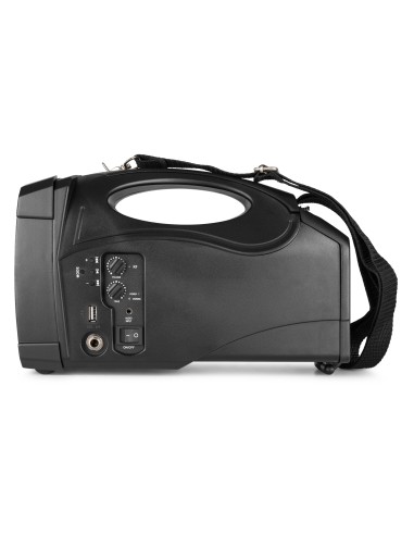 ST014 MEGAFONO CON MICRO INALAMBRICO Y BATERIA UHF