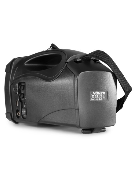 ST014 MEGAFONO CON MICRO INALAMBRICO Y BATERIA UHF