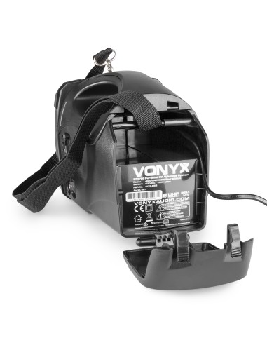 ST014 MEGAFONO CON MICRO INALAMBRICO Y BATERIA UHF