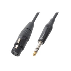 CX46-1 CABLE XLR HEMBRA/6.3MM STEREO 1.5M