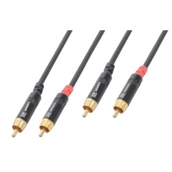 CX94-1.5 CABLE 2X RCA MACHO - 2X RCA MACHO 1.5M