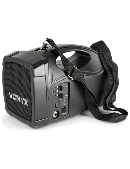 ST012 MEGAFONO CON MICRO INALAMBRICO Y BATERIA