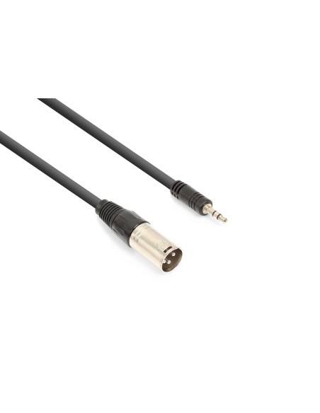 CX318-05 CABLE XLR MACHO-JACK 3.5 STEREO (0.5M)
