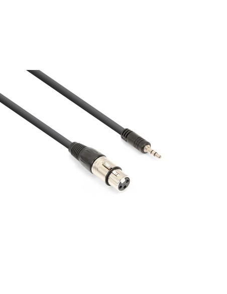 CX320-05 CABLE XLR HEMBRA-JACK 3.5 STEREO (0.5M)